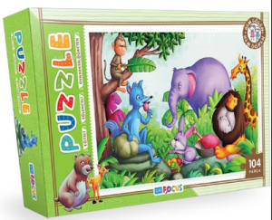 Orman Hayvanları - Puzzle ( BF080 )