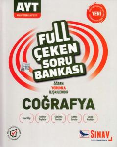 Sınav AYT Coğrafya Full Çeken Soru Bankası (Yeni)