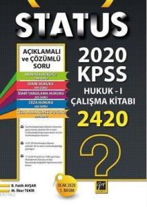 Status 2020 Kpss Hukuk - 1 Çalışma Kitabı