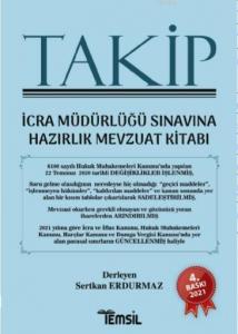Takip İcra Müdürlüğü Sınava Hazırlık Mevzuat Kitabı