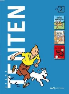 Tenten Cilt 2 (3 Kitap); 1) Tenten Amerika'da 2) Tenten Firavunun Puroları 3) Mavi Lotus