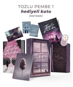 Tozlu Pembe 1 – Ciltli Yan Boyamalı Hediyeli  Kutu