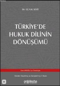 Türkiye'de Hukuk Dilinin Dönüşümü
