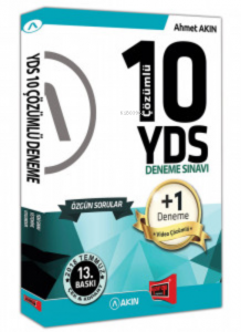YDS 10 +1 Çözümlü Özgün Deneme Sınavı