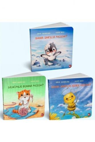 0-3 Yaş Resimli İnteraktif Çocuk Kitapları Set 2 (3 Kitap Takım) Sophi