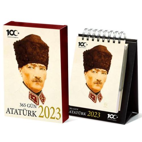 Atatürk 365 Gün 2023 Masa Takvimi Kolektif