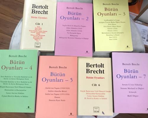 Bütün Oyunları Cilt: 1-2-3-4-5-6-7 Bertolt Brecht