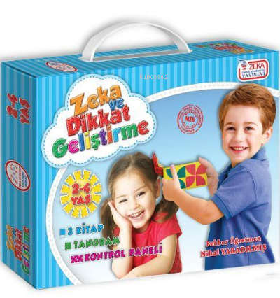 2-4 Yaş Zeka ve Dikkat Geliştirme Seti