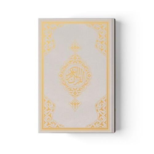 2 Renkli Hafız Boy Kur'An-I Kerim (Miklepsiz) Gümüş