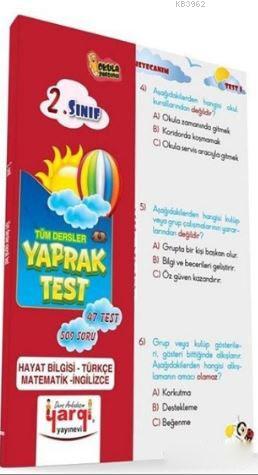 2. Sınıf Tüm Dersler Yaprak Test