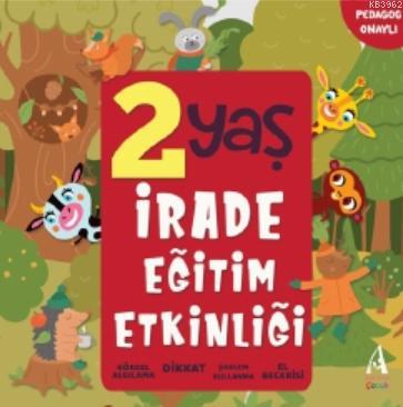2 Yaş İrade Eğitim Etkinliği; Görsel Algılama - Dikkat - Şablon Kullanma - El Becerisi