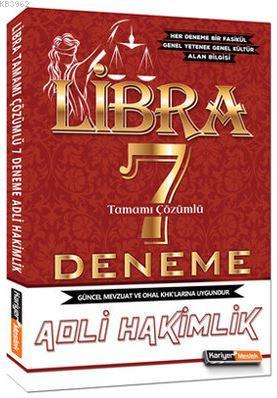 2017 Libra Adli Hakimlik Tamamı Çözümlü 7 Deneme Sınavı