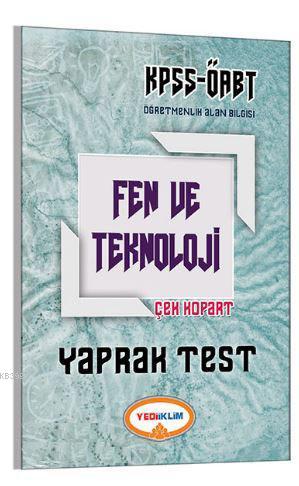 2017 ÖABT Fen ve Teknoloji Öğretmenliği Çek Kopart Yaprak Test Kolekti