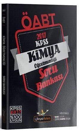 2017 ÖABT Kimya Öğretmenliği Tamamı Çözümlü Soru Bankası
