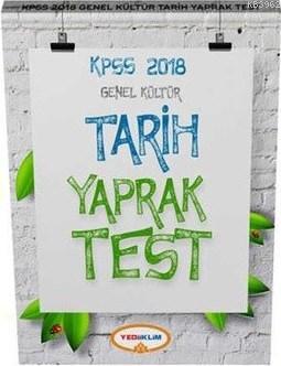 2018 KPSS Genel Kültür Tarih Yaprak Test Kolektif