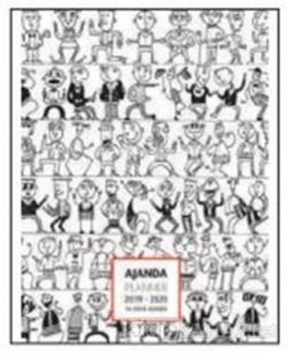 2019-2020 16 Aylık Ajanda Peoples