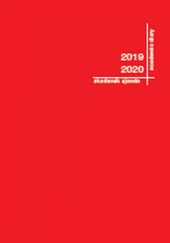 2019-2020 Akademik Ajanda 21x29cm-Kırmızı