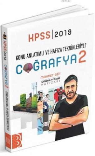 2019 KPSS Konu Anlatımlı ve Hafıza Teknikleriyle Coğrafyanın Hafızası-2 Benim Hocam Yayınları