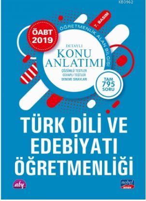 2019 ÖABT Türk Dili ve Edebiyatı - Öğretmenlik Alan Bilgisi Kolektif