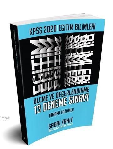 2020 Eğitim Bilimleri Ölçme ve Değerlendirme Tamamı Çözümlü 13 Deneme Benim Hocam Yayınları