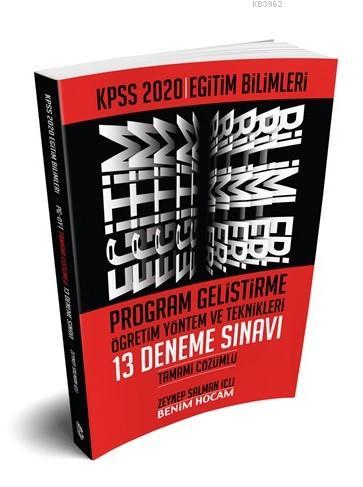 2020 Eğitim Bilimleri Program Geliştirme Öğretim Yöntem ve Teknikleri Tamamı Çözümlü 13 Deneme