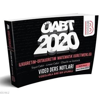 2020 ÖABT İlköğretim ve Ortaöğretim Matematik Öğretmenliği Cebir-Olasılık ve İstatislik
