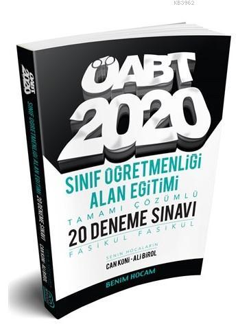 2020 ÖABT Sınıf Öğretmenliği Alan Eğitimi Tamamı Çözümlü 20 Fasikül Deneme Benim Hocam Yayınları