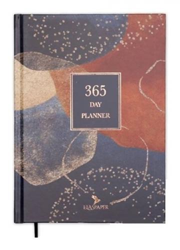 2021 365 Day Planner -Terracotta (Ciltli)