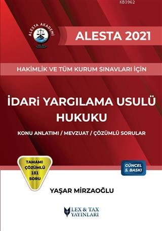 2021 Alesta İdari Yargılama Usulü Hukuku Yaşar Mirzaoğlu