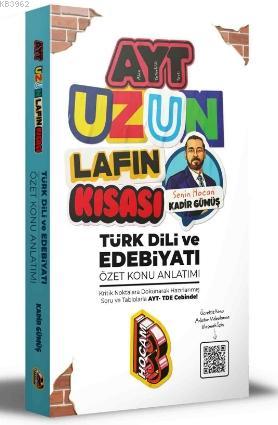 2021 AYT Uzun Lafın Kısası Türk Dili ve Edebiyatı Özet Konu Anlatımı