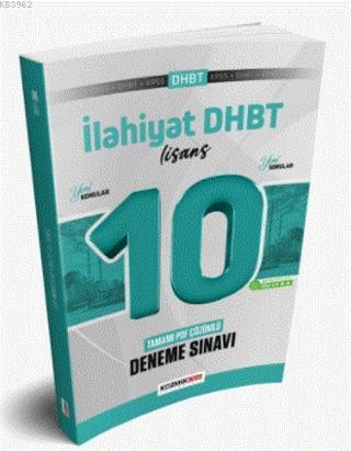 2021 DHBT Lisans Düzeyi Tamamı PDF Çözümlü 10 Deneme Sınavı