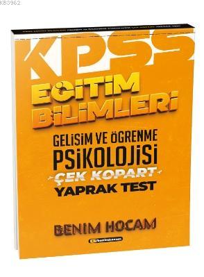 2021 Eğitim Bilimleri Gelişim ve Öğrenme Psikolojisi Çek Kopart Yaprak Test