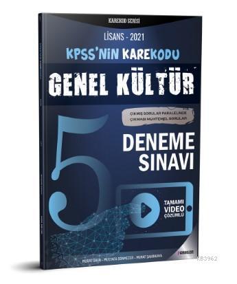 2021 KPSS Lisans Genel Kültür Video Çözümlü 5 Deneme Sınavı