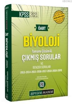 2021 KPSS ÖABT Biyoloji Tamamı Çözümlü Çıkmış Sorular ve Benzer Sorular