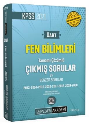 2021 KPSS ÖABT Fen ve Teknoloji Tamamı Çözümlü Çıkmış Sorular