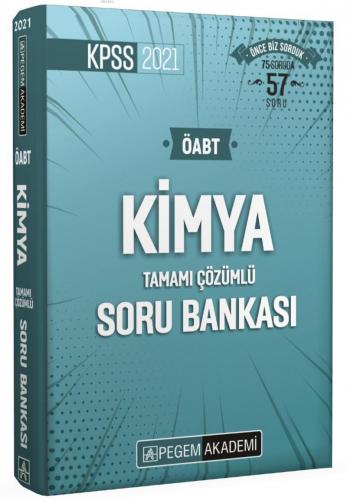 2021 KPSS ÖABT Kimya Tamamı Çözümlü Soru Bankası