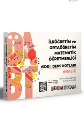 2021 ÖABT İlköğretim ve Ortaöğretim Matematik Öğretmenliği Analiz Video Ders Notları