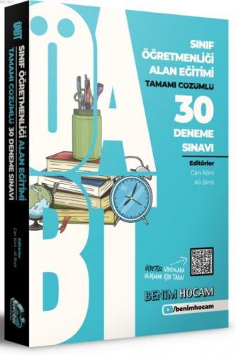 2021 ÖABT Sınıf Öğretmenliği Alan Eğitimi Tamamı Çözümlü 30 Fasikül Deneme Benim Hocam Yayınları