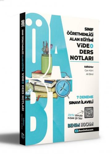 2021 ÖABT Sınıf Öğretmenliği Alan Eğitimi Video Ders Notları - 7 Deneme Sınavı İlaveli Benim Hocam Y