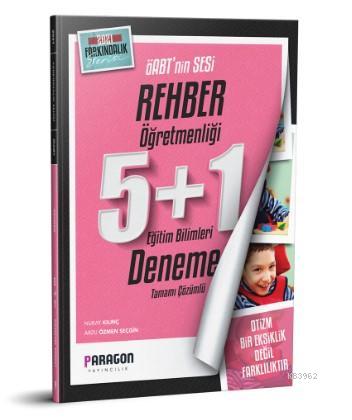 2021 Paragon ÖABT Farkındalık Serisi Çözümlü PDR/Rehber 5 Deneme +1 Eğitim Bilimleri Denemesi
