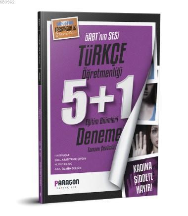 2021 Paragon ÖABT Farkındalık Serisi Çözümlü Türkçe 5 Deneme +1 Eğitim Bilimleri Denemesi