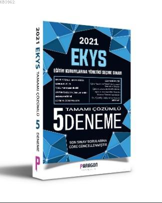 2021 Paragon Yayıncılık EKYS Müdür ve Müdür Yardımcılığı Çözümlü 5 Deneme