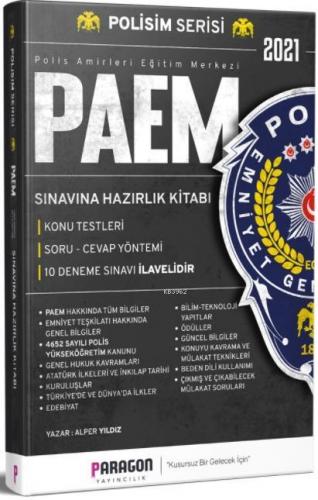 2021 Paragon Yayıncılık PAEM Sınavına Hazırlık ve Mülakat Kitabı - Polisim Serisi