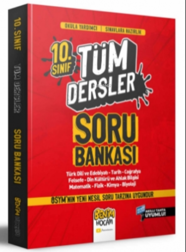 2022 10. Sınıf Tüm Dersler Soru Bankası