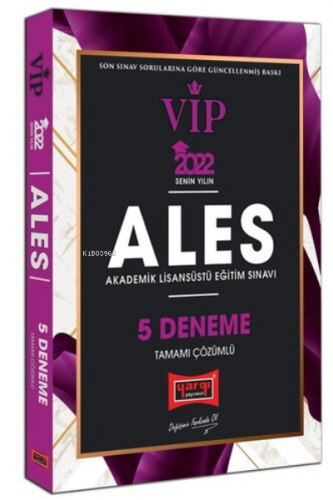 2022 ALES VIP Tamamı Çözümlü 5 Deneme