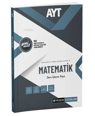 2022 AYT Matematik Ders İşleme Föyü