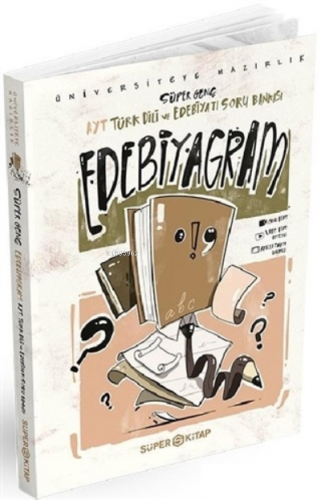 2022 AYT Türk Dili ve Edebiyatı Süper Genç Edebiyagram Soru Bankası Hijyenik Kitap