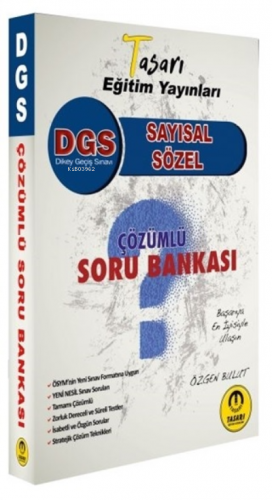 2022 DGS Sayısal Sözel Çözümlü Soru Bankası