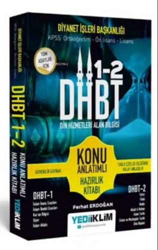 2022 Dhbt Din Hizmetleri Alan Bilgisi Konu Anl.Hazırlık Kitabı