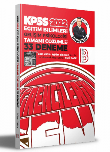 2022 Eğitim Bilimleri Gelişim Psikolojisi Tamamı Çözümlü 33 Deneme